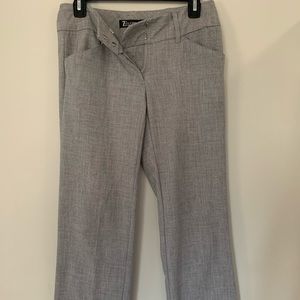 Gray dress pants